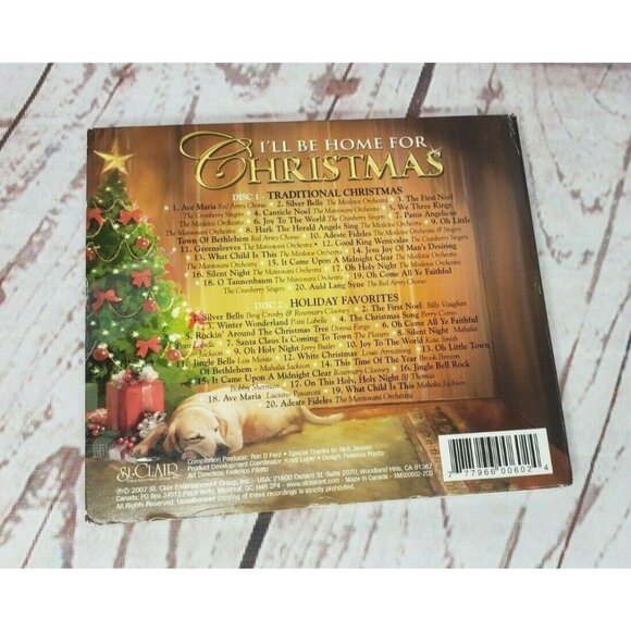I'll Be Home For Christmas CD 40 Songs Holiday Music | Ultimate 2025 Festive - Picture 3 of 4
